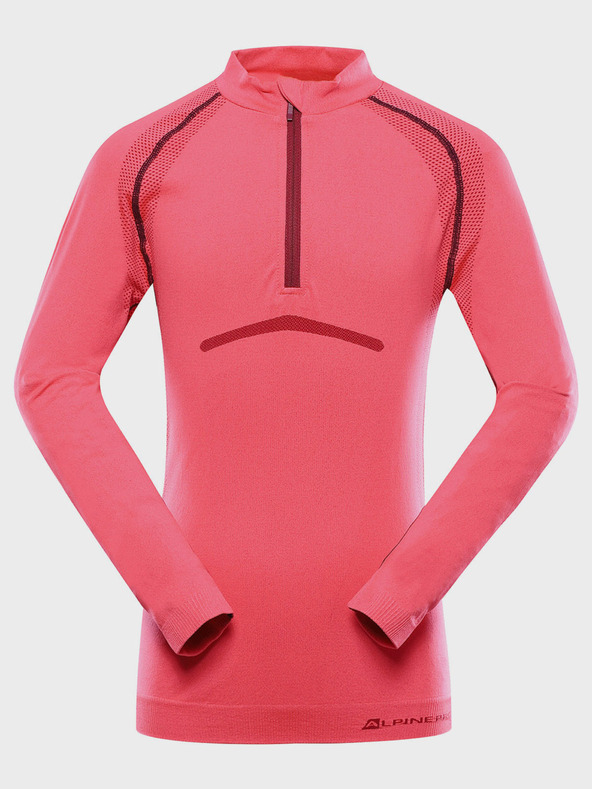 ALPINE PRO Pink Girls' Functional Underwear - Shirt Alpine Pro Seamo