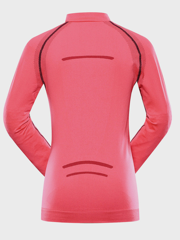 ALPINE PRO Pink Girls' Functional Underwear - Shirt Alpine Pro Seamo
