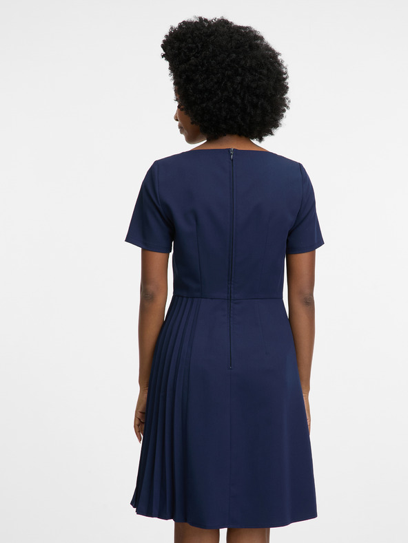 Orsay Blaues knielanges Kleid ORSAY