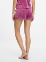 Orsay Khakifarbene Damen-Pyjamashorts aus Sämischleder ORSAY