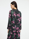 Orsay Schwarzes Damen-Satin-Nachthemd ORSAY