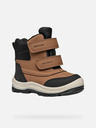 Geox Brown Boys Winter Shoes Geox Flanfil B Abx