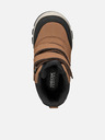 Geox Brown Boys Winter Shoes Geox Flanfil B Abx