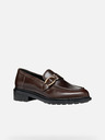 Geox Dunkelbraun Damen Geox Walk pleasure loafers