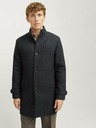 Jack & Jones Dunkelgrauer Jack & Jones Wollmantel für Herren