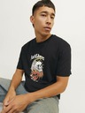 Jack & Jones Schwarzes Jack & Jones Seven Herrenhemd