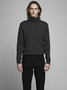 Jack & Jones Grauer Basic-Rollkragen Jack & Jones Emil