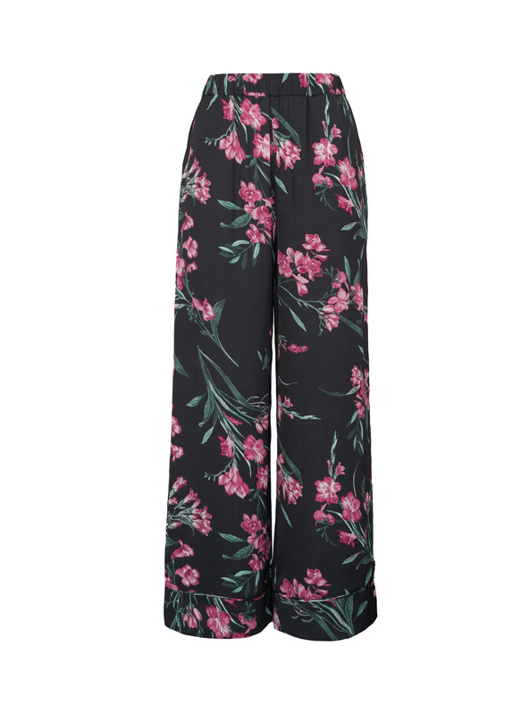 Orsay Schwarze Damen-Satin-Pyjamahose ORSAY