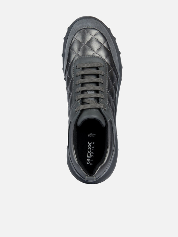 Geox Dunkelgrau Damen Geox Alleniee Turnschuhe