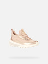 Geox Cremefarbene Damen Geox Spherica Actif Turnschuhe