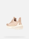 Geox Cremefarbene Damen Geox Spherica Actif Turnschuhe