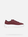 Geox Weinrote Damen-Sneaker Geox Spherica EC4.1