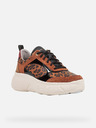Geox Braune Geox Nebula 2.0 X Damen Turnschuhe