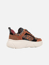 Geox Braune Geox Nebula 2.0 X Damen Turnschuhe