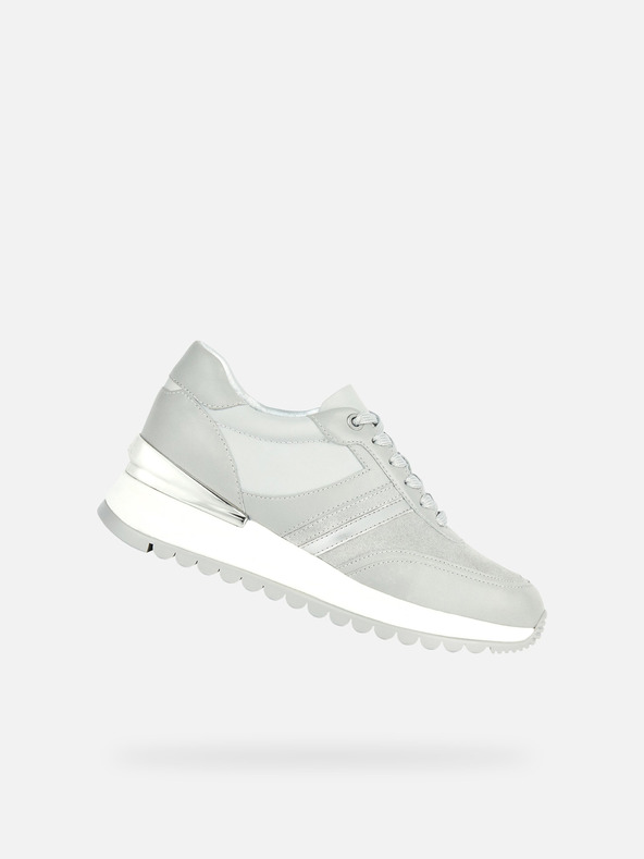 Geox Geox Desya Grau Damen Turnschuhe