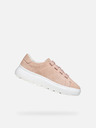 Geox Creme Geox Spherica EC4.1 Damen Turnschuhe