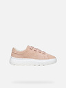 Geox Creme Geox Spherica EC4.1 Damen Turnschuhe