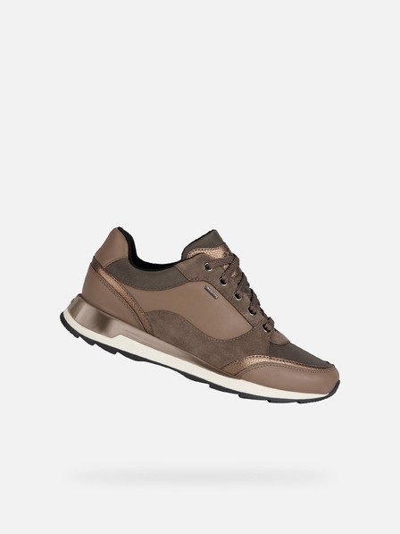Geox Braun Damen Sneaker Geox New Aneko B ABX