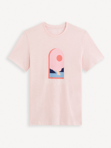 Celio Baumwoll-T-Shirt Gebarak Celio