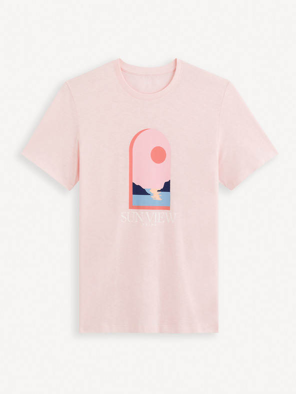 Celio Baumwoll-T-Shirt Gebarak Celio