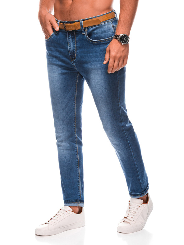 Edoti EDOTI Herren-Denim-Hose, blau