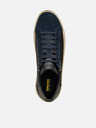 Geox Schwarz Herren Geox Affile Turnschuhe