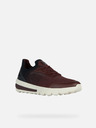 Geox Burgunderfarbene Herren-Turnschuhe Geox Spherica Actif