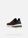 Geox Burgunderfarbene Herren-Turnschuhe Geox Spherica Actif