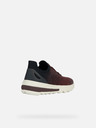 Geox Burgunderfarbene Herren-Turnschuhe Geox Spherica Actif