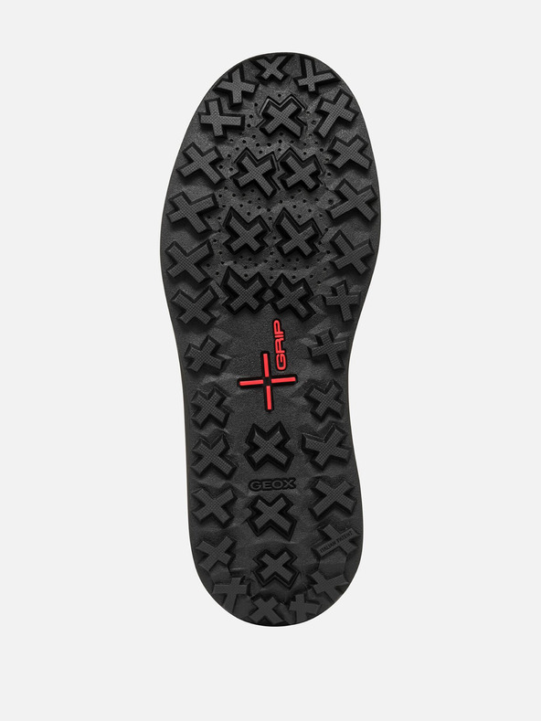 Geox Schwarze Herren-Stiefeletten Geox Granito + Grip B A