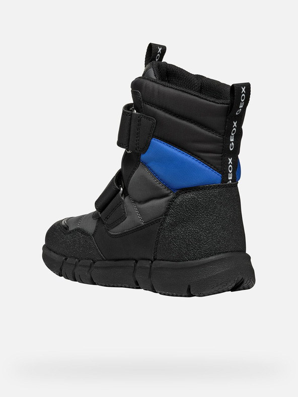 Geox Graue Jungen-Stiefeletten Geox Flexyper B Abx