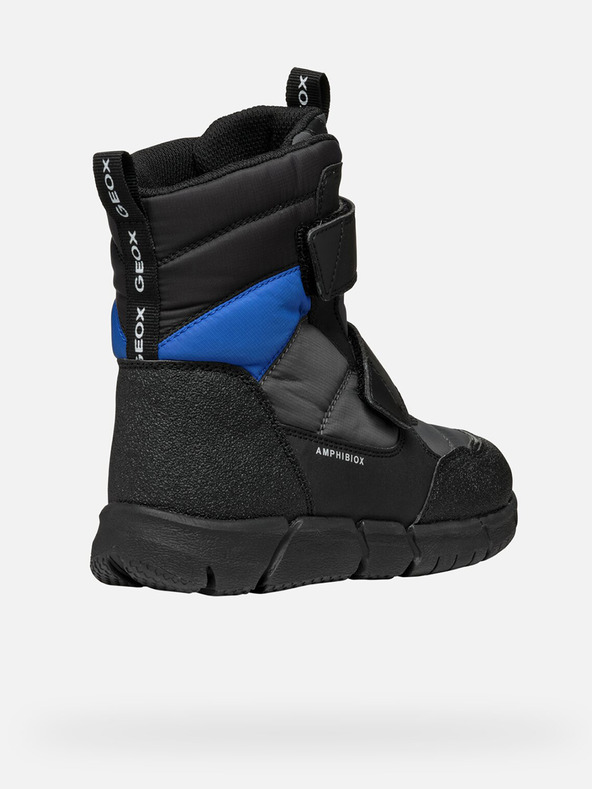 Geox Graue Jungen-Stiefeletten Geox Flexyper B Abx