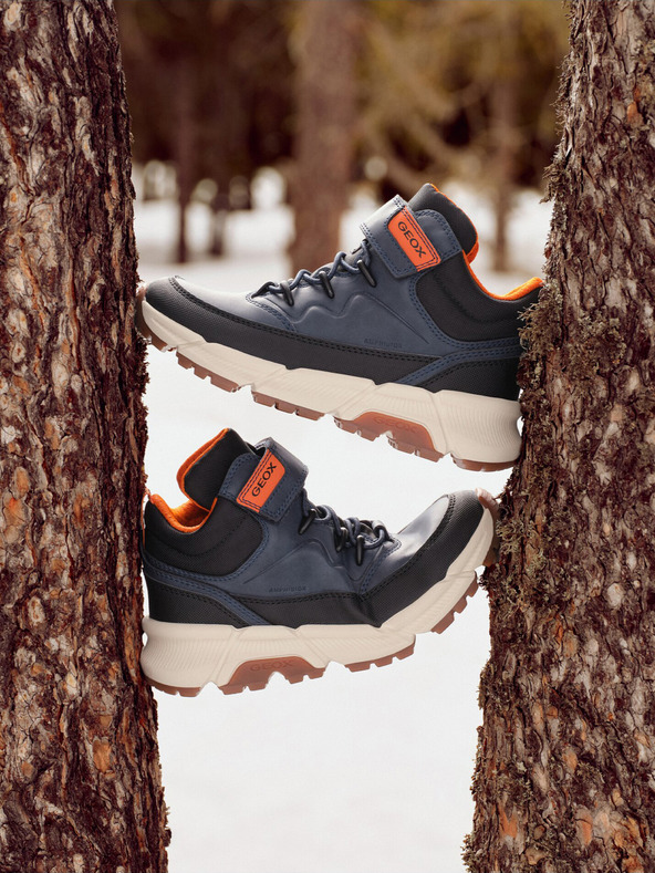 Geox Dunkelblau Jungen-Stiefeletten Geox Flexyper Plus