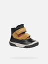 Geox Schwarze Jungen-Stiefeletten Geox Omar WPF
