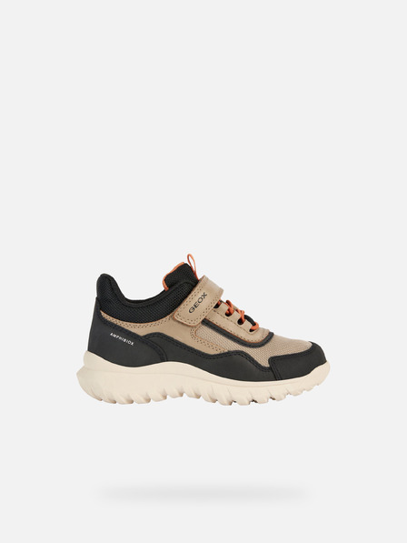 Geox Beige Jungen Geox Sims B Abx Turnschuhe