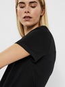 Vero Moda Schwarzes Basic-T-Shirt VERO MODA Paula
