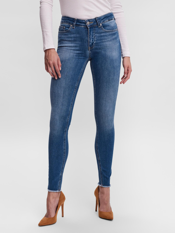 Vero Moda Blaue Skinny Fit Jeans VERO MODA Peach