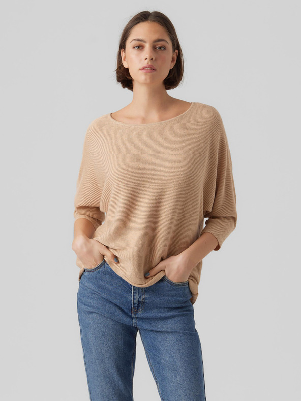 Vero Moda Beigefarbener Pullover für Damen von VERO MODA Nora