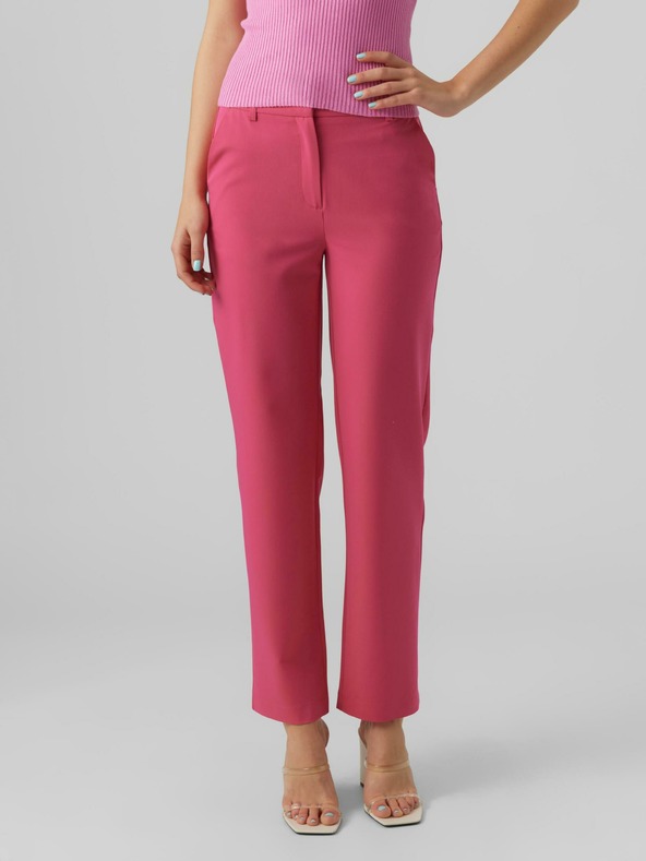 Vero Moda Zelda-Hose von VERO MODA für Damen in Dunkelrosa