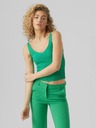 Vero Moda Grünes geripptes Damen-Basic-Tank-Top VERO MODA Glory