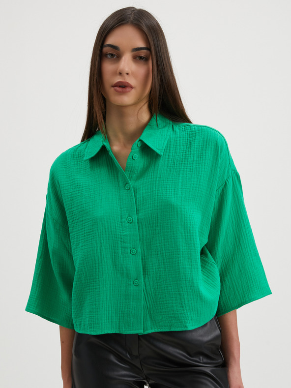 Vero Moda Grünes VERO MODA Damen-Shirt Natali