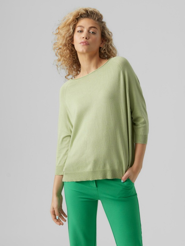 Vero Moda Hellgrüner leichter Pullover VERO MODA Nellie