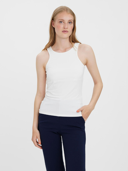 Vero Moda Weißes Damen-Basic-Tank-Top VERO MODA Bianca
