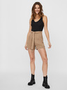 Vero Moda Braune Damen-Shorts VERO MODA Mia