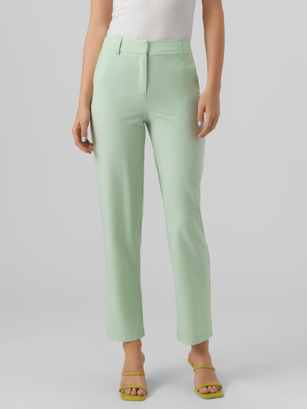 Vero Moda Mintfarbene Damen-Crop-Hose VERO MODA Zelda