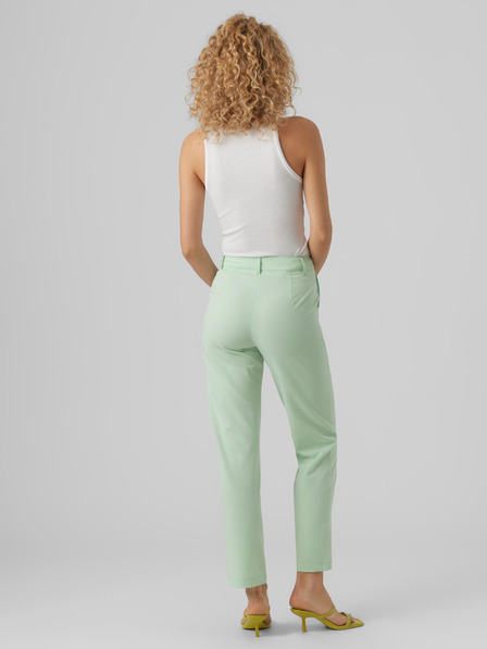 Vero Moda Mintfarbene Damen-Crop-Hose VERO MODA Zelda