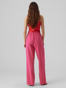 Vero Moda Dunkelrosa Damen-Weitbeinhose VERO MODA Carmen
