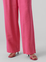 Vero Moda Dunkelrosa Damen-Weitbeinhose VERO MODA Carmen