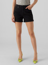 Vero Moda Schwarze Damen-Denim-Shorts VERO MODA Zuri