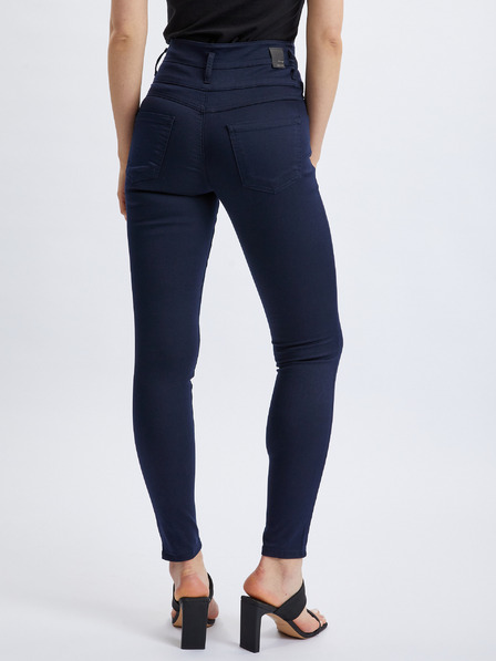 Orsay Dunkelblau Damen Skinny Fit Hose ORSAY